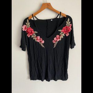 Francesca's Embroidered Top
